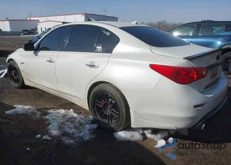 2017 Infiniti Q50 3.0T Sport из США, поврежденный, VIN JN1EV7AR0HM830627